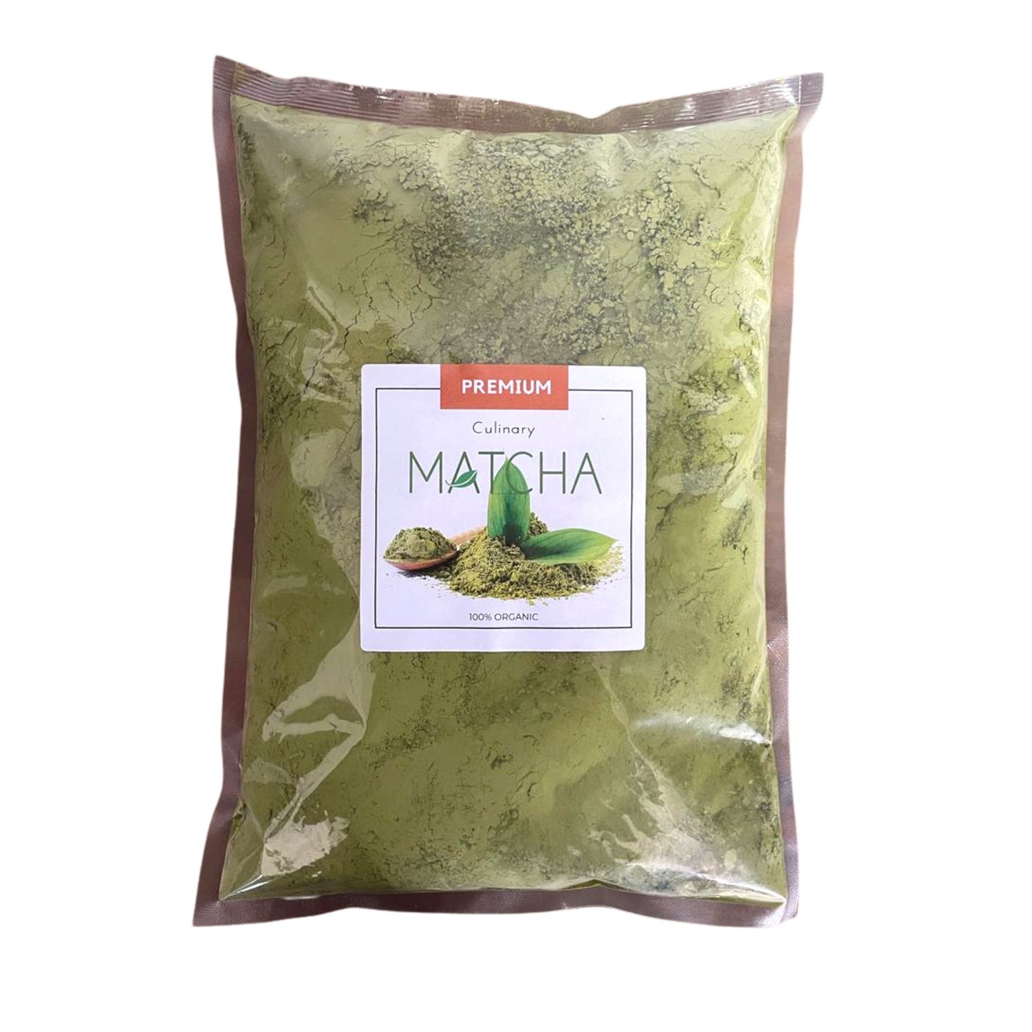 Bio Culinary Matcha Grüntee Pulver – 1 kg Beutel für die kreative Küche
