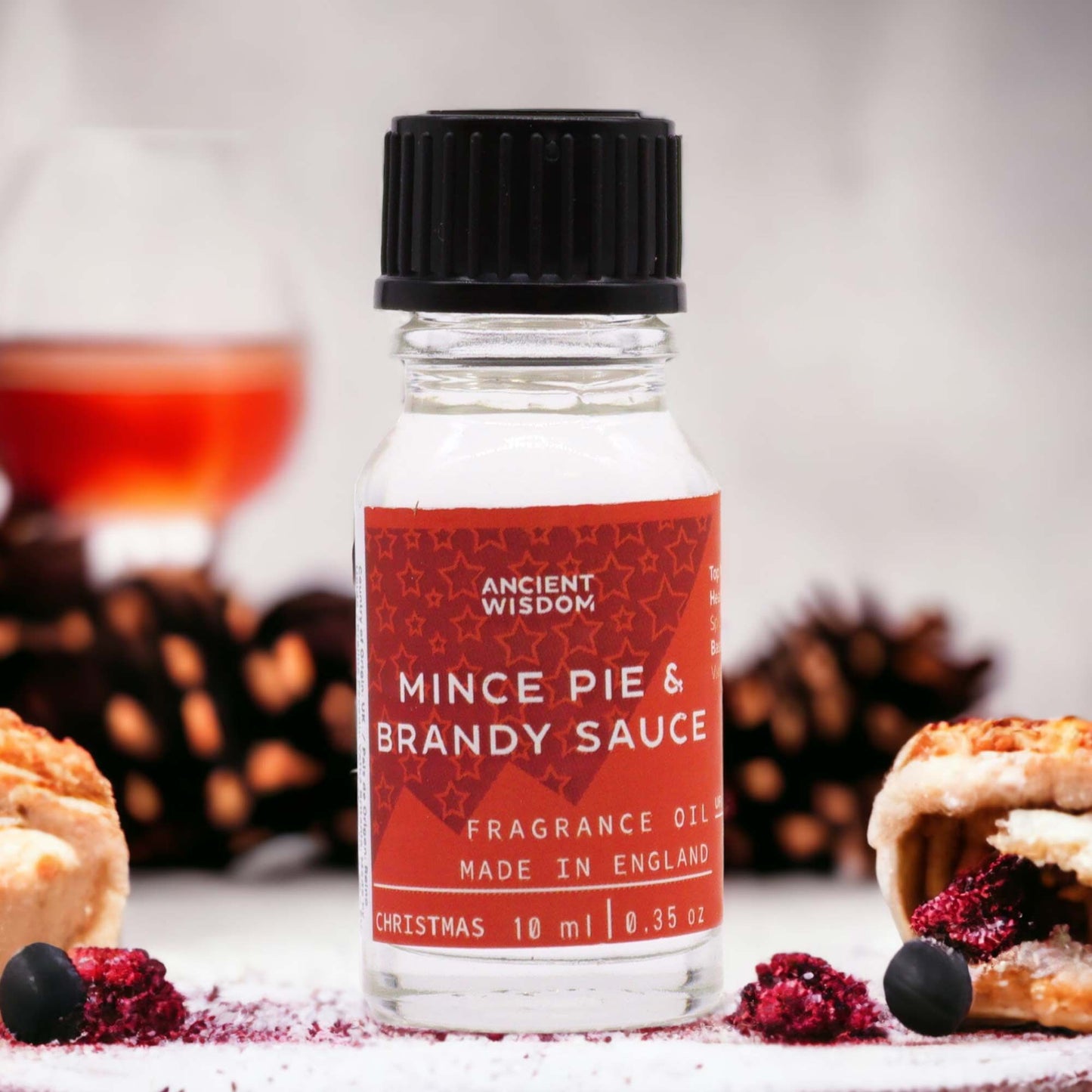 Duftölkonzentrat 'Festlicher Genuss' - Mince Pie & Brandy Sauce, 10ml