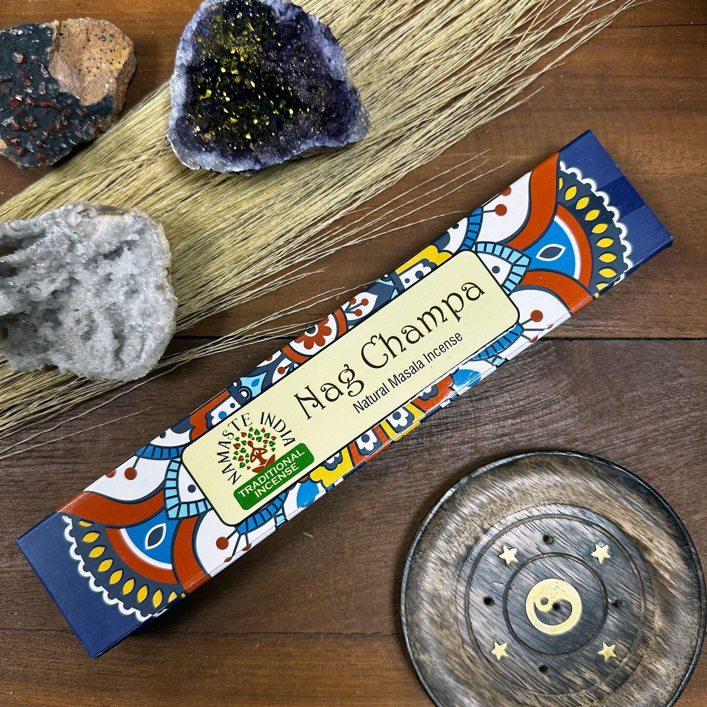 Namaste Mandala Masala Räucherstäbchen - Klassischer Nag Champa Duft