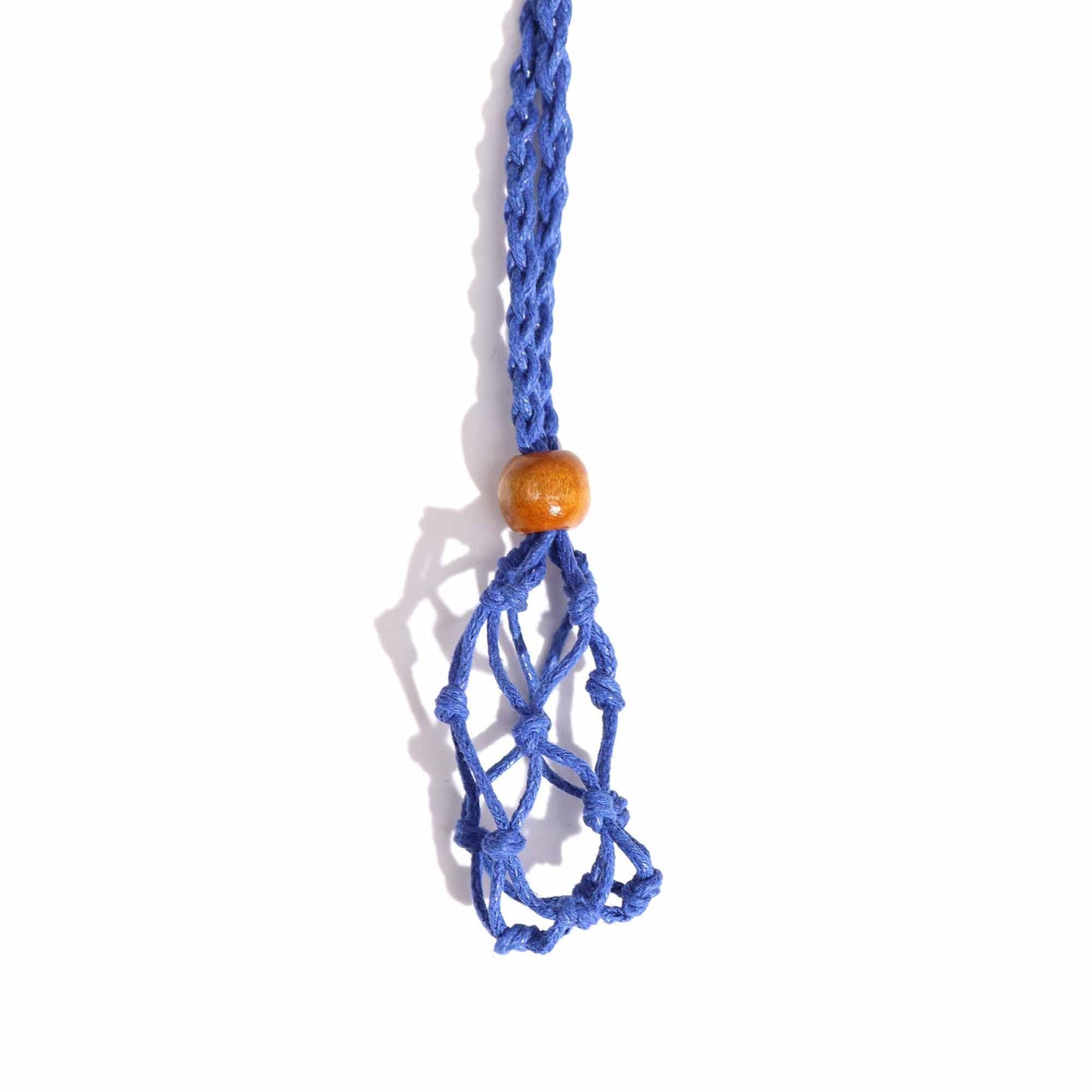 Makramee-Edelsteinband Set – 11 Farben Wachsbaumwolle mit Holzperlen