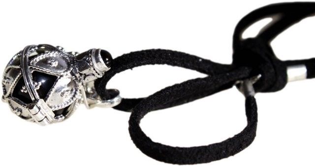 Darkness – Handgefertigte Engelsglocke aus 925er Silber, 16mm