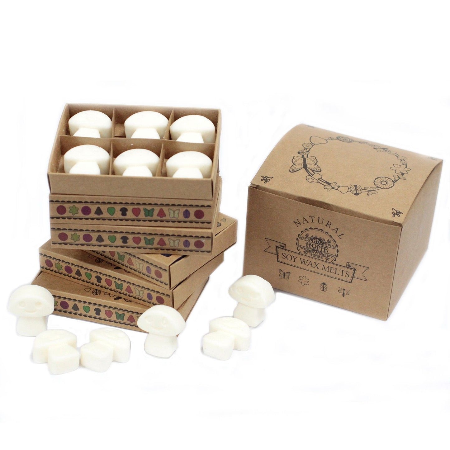 Geschenkset Weißer Moschus – 6 Duftwachse für langanhaltige Wohlfühlmomente