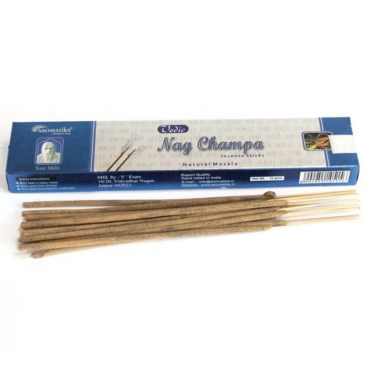 Nag Champa Räucherstäbchen Masala - 144 Stück im Set