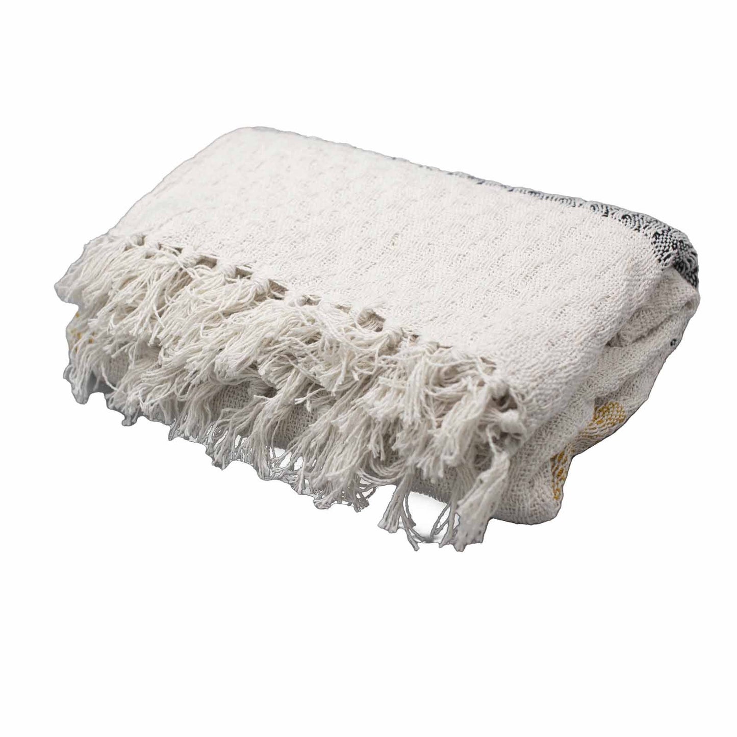 Mellow Mattala Baumwolldecke 125x150 cm – Boho-Chic für Ihr Zuhause