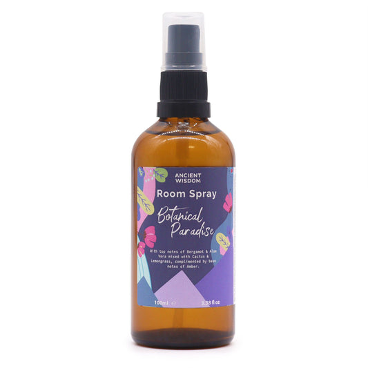 Raumspray Botanisches Paradies 100ml – Erfrischende Duftkomposition mit ätherischen Ölen