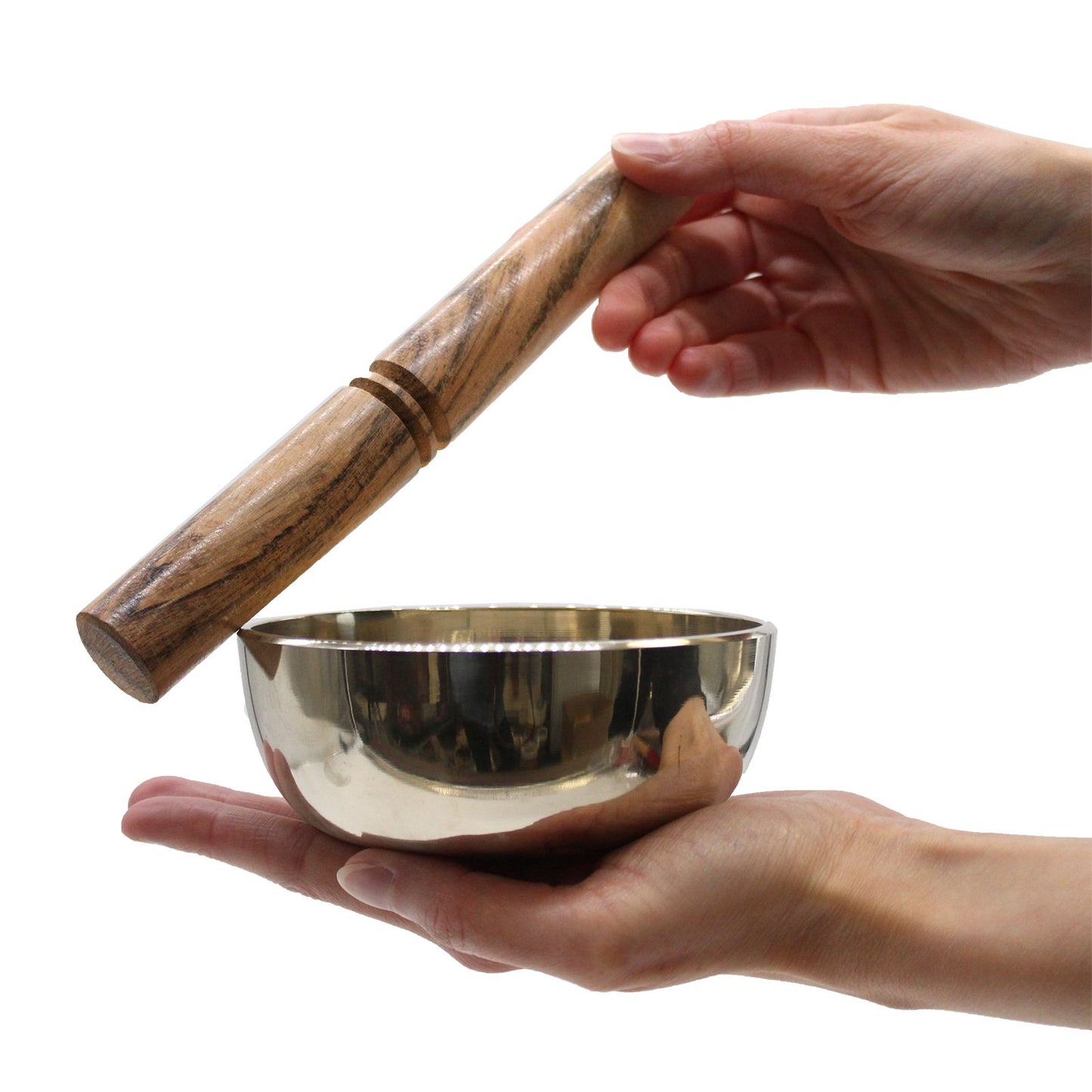 Handgefertigte Messing-Klangschale – 12 cm für Meditation & Entspannung