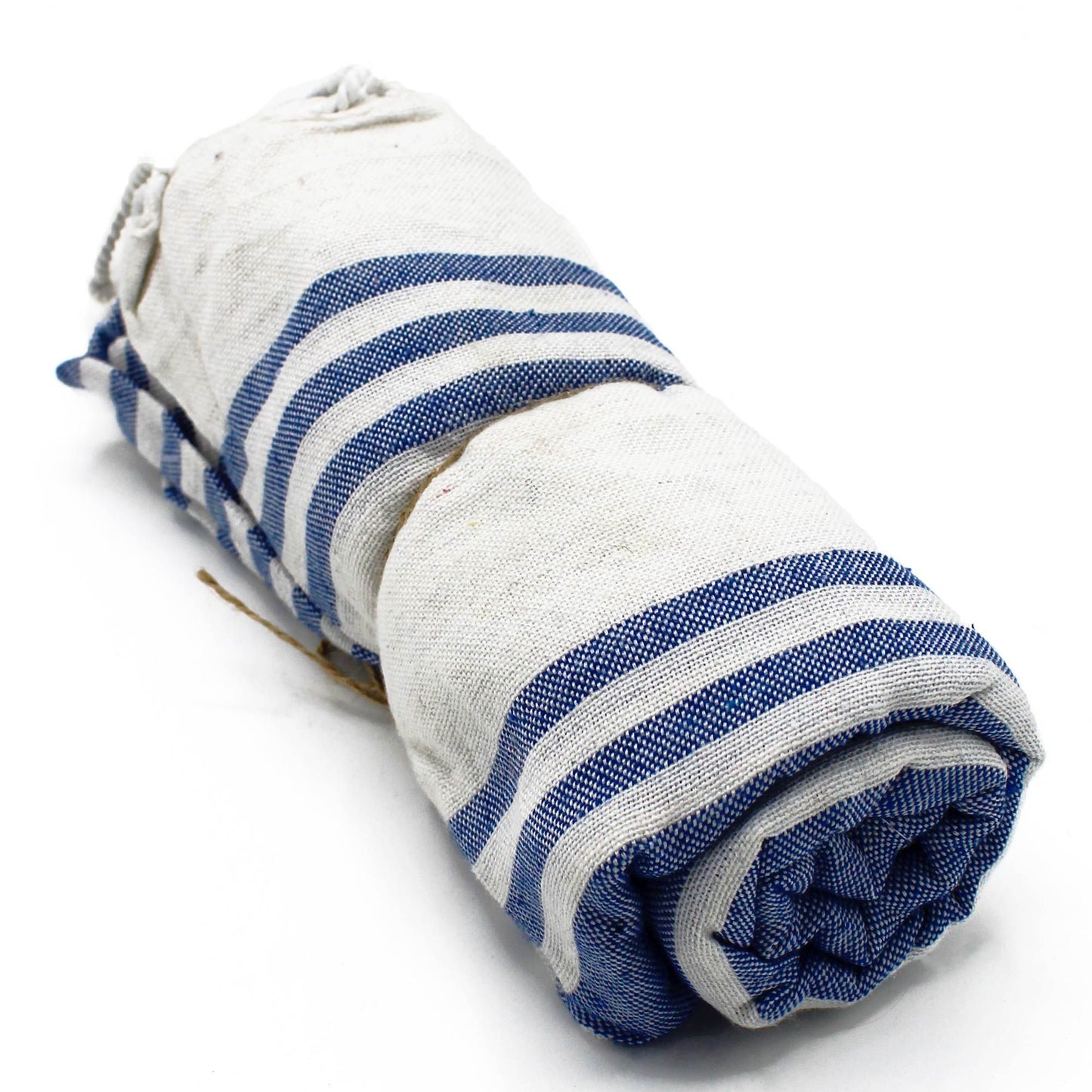 Hammam-Spa-Tuch Ozeanblau – Sanftes Großhandtuch 90 x 170 cm aus Baumwollmix