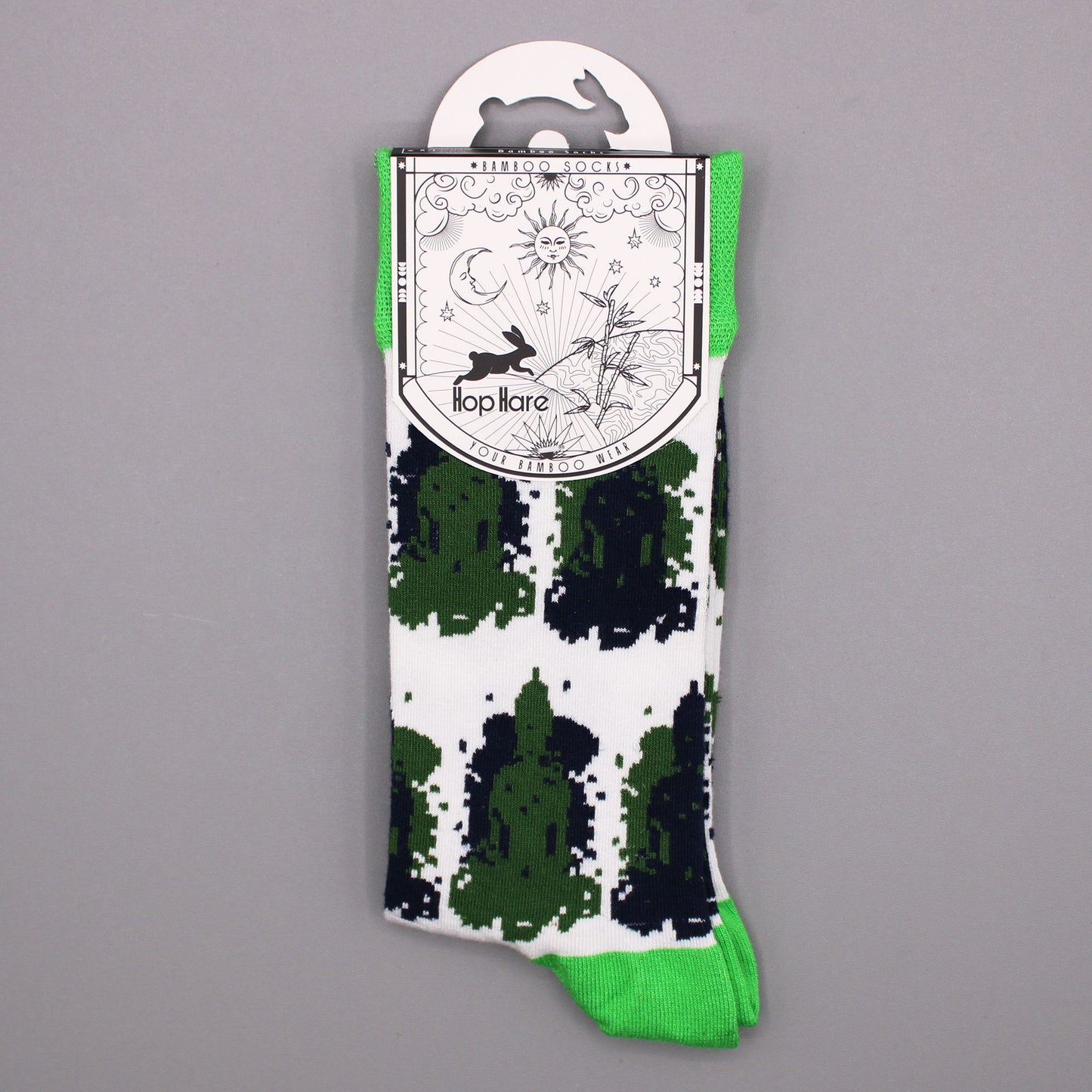 Hop Hare Bali Buddha Socken aus Bambus - Größe 36-40