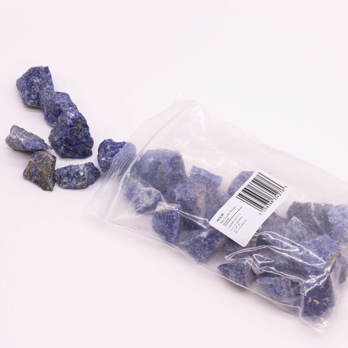 Sodalith Rohkristalle 500g – Natürliche Tiefblau-Sammlung