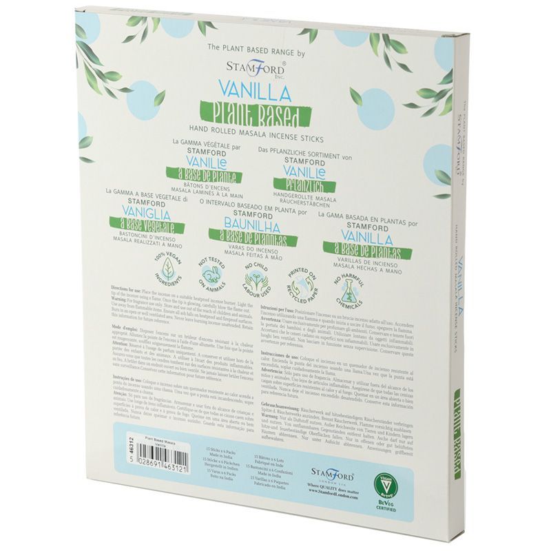 Masala Räucherstäbchen Vanille – Handgerollt & pflanzlich