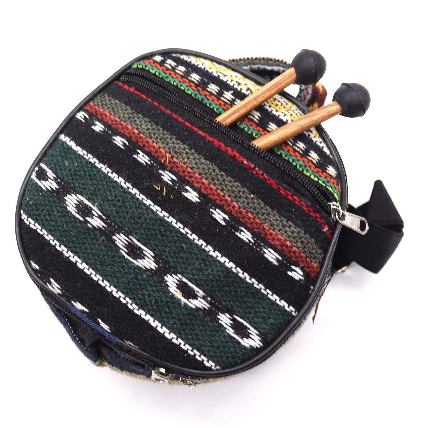 Happy Drums Steel Tongue Drum 7 Chakra - 8-tönige Klangschale mit Tragetasche
