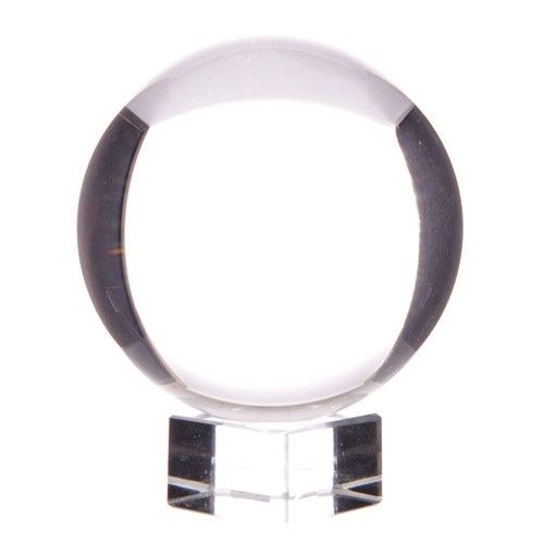Kristallkugel 130 mm auf Edelsockel – Medium für Meditation & Intuition