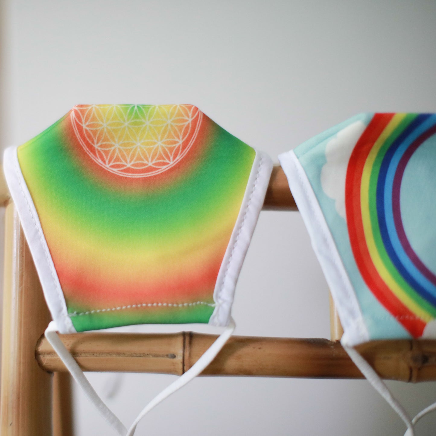 Flower of Life Gesichtsmaske für Erwachsene – Wiederverwendbar & atmungsaktiv