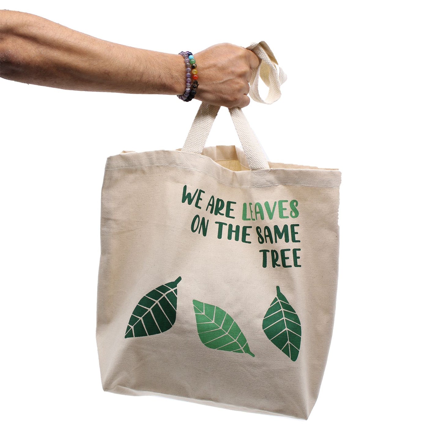 Baumwolltasche 'We are Waves' in Grau – Ihr nachhaltiger Alltagsbegleiter