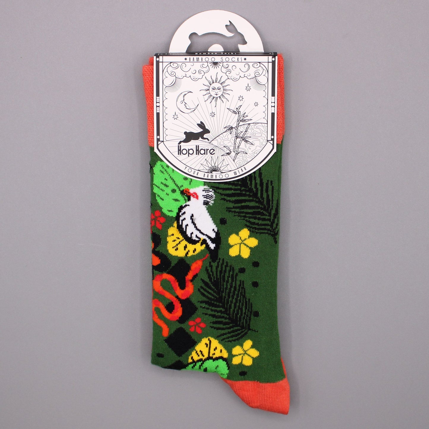 Hop Hare Bambussocken Bali Dschungel - Größe 36-40