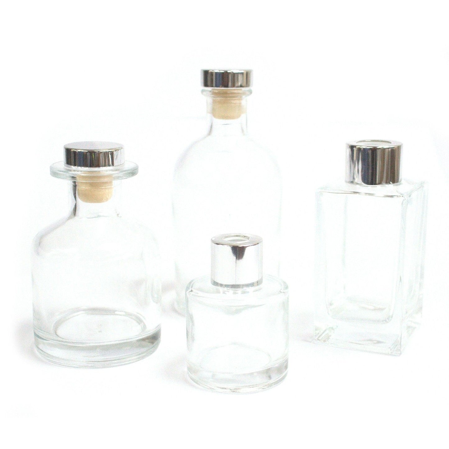 Diffusorflasche aus Glas (140 ml) - Zeitloses Design für Raumdüfte