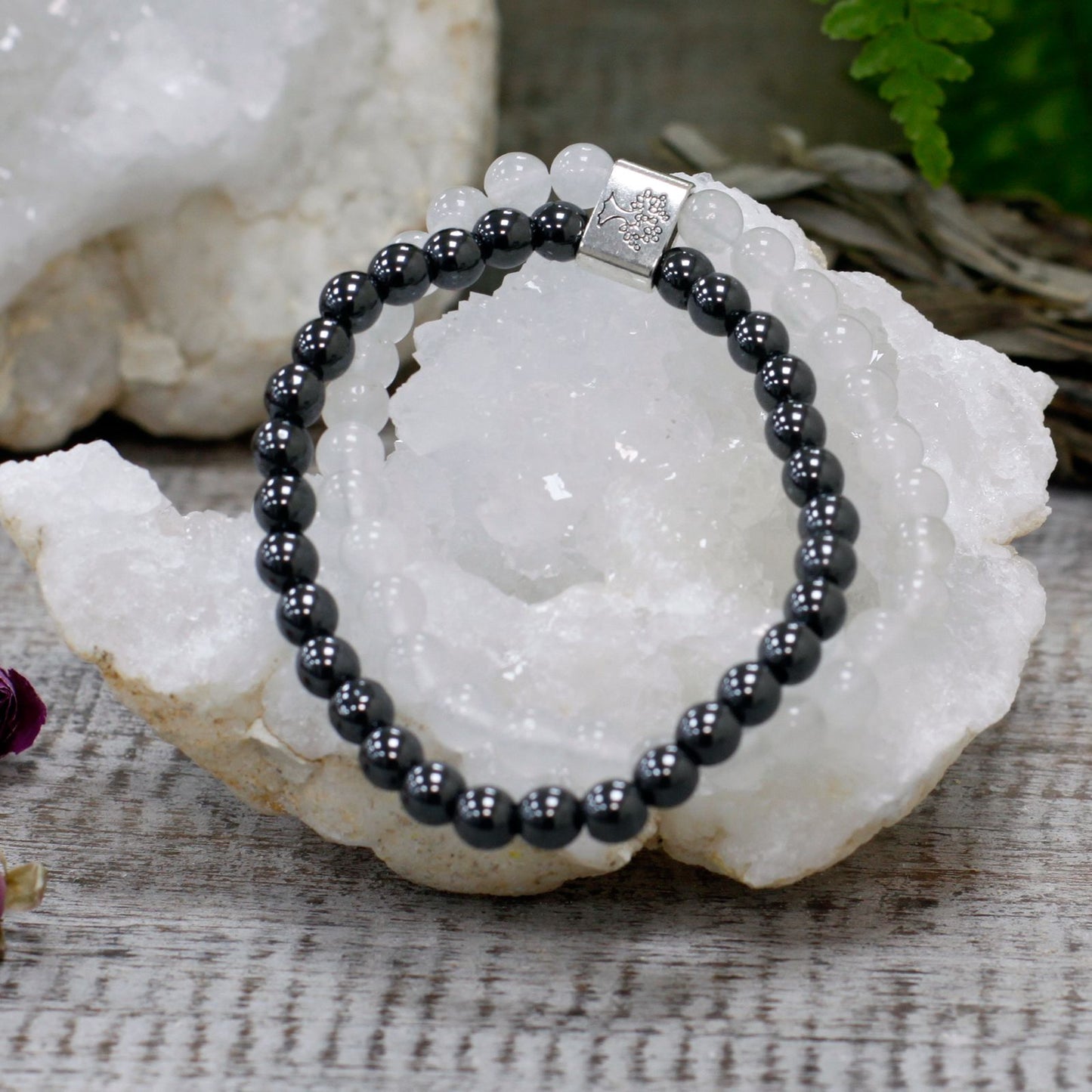 Magnetarmband mit Bergkristall – Stilvolles Edelstein-Armband für Ihr Wohlbefinden