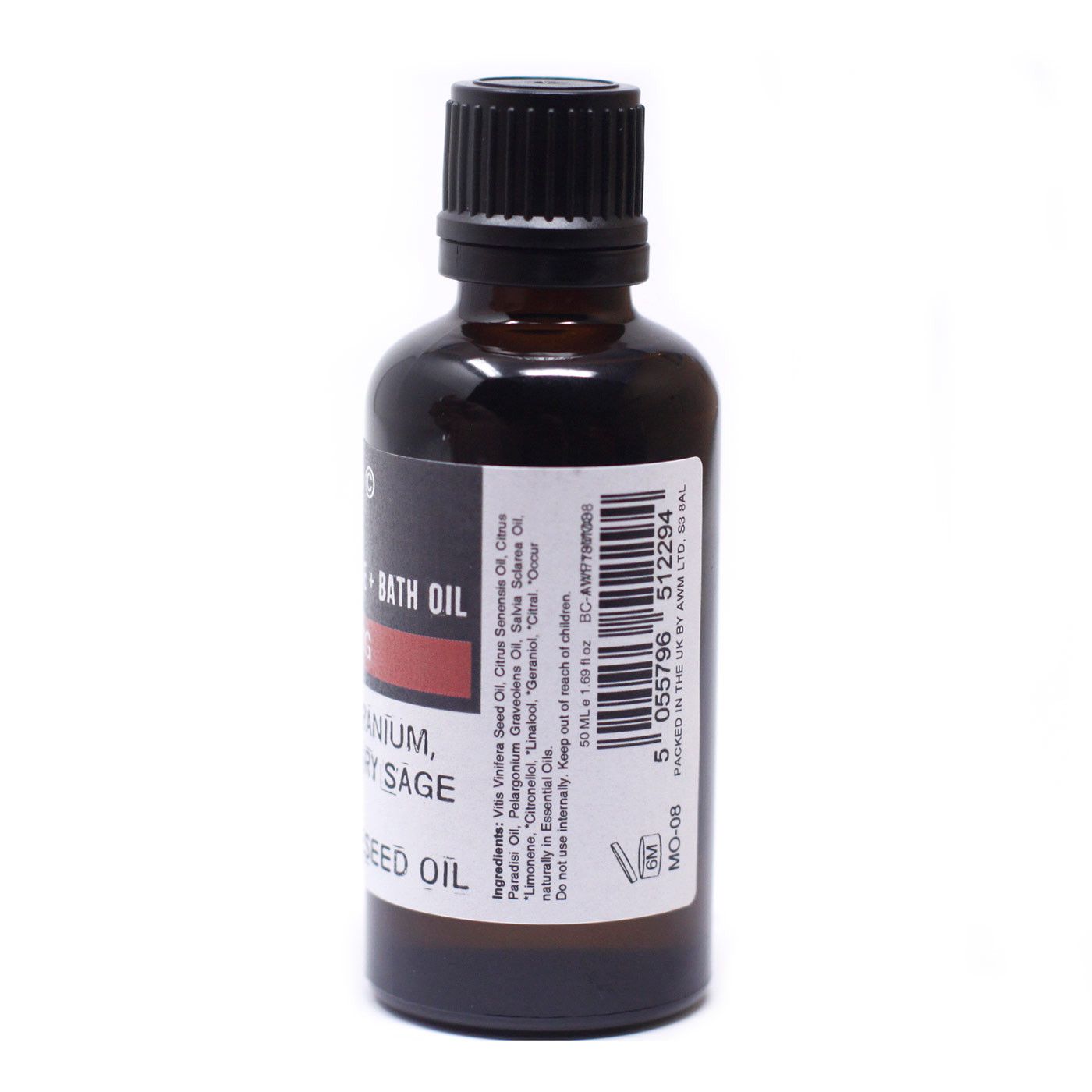 Belebendes Massageöl mit Pfefferminz, Teebaum & Eukalyptus – 50 ml