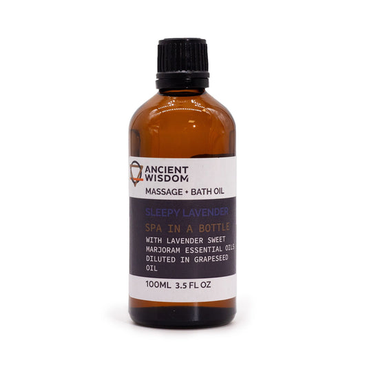 Schlaf-Massageöl mit Lavendel & Majoran – 100ml für erholsame Nächte