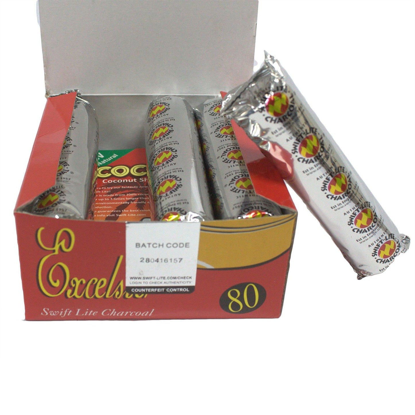 Premium Räucherkohle-Set – 10 Tabletten für Harze & Kräuter
