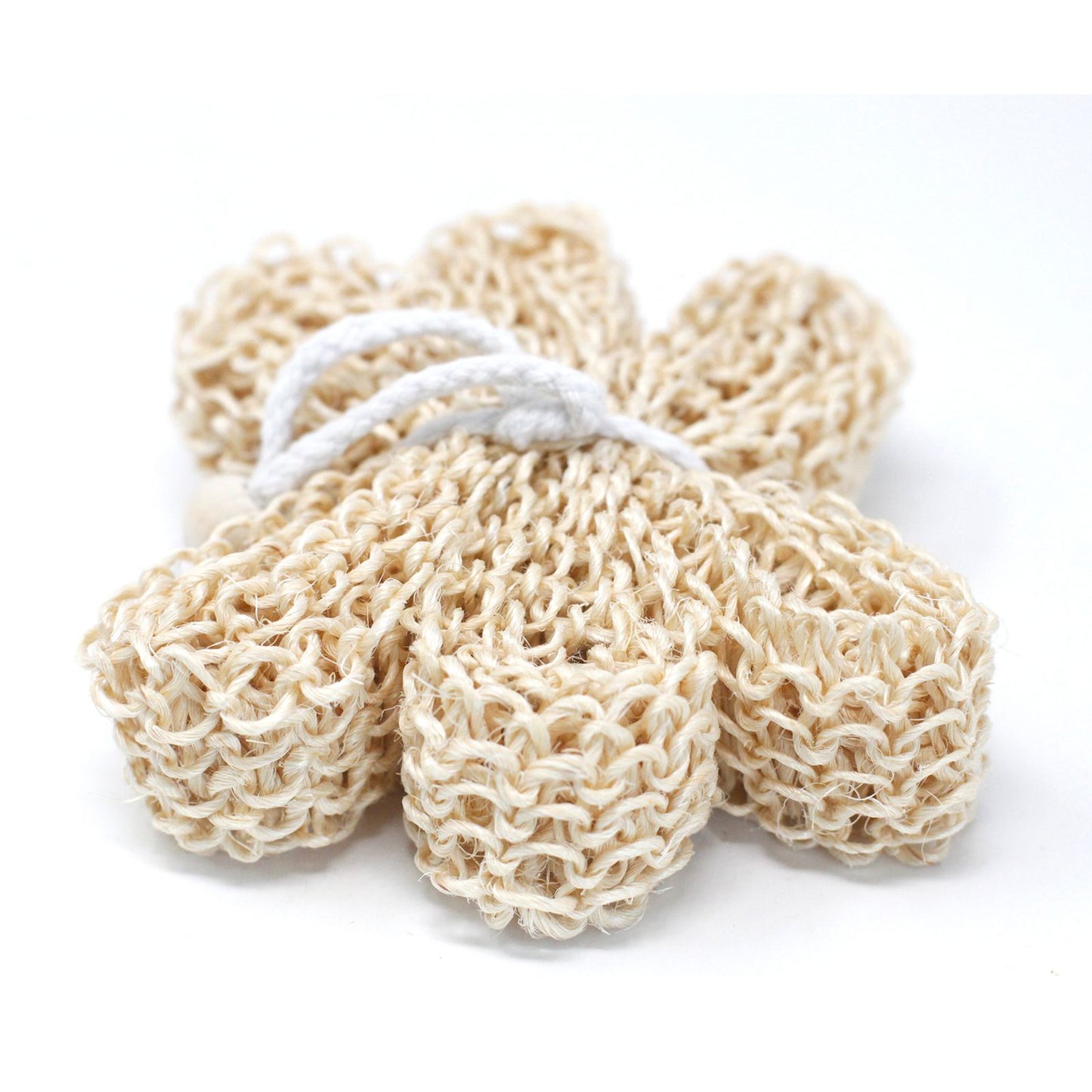Natürlicher Peeling-Schwamm aus Sisal & Baumwolle – Sanftes Hauterlebnis