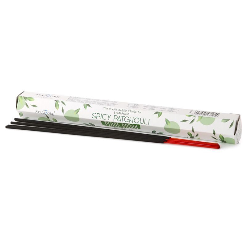 Natürliche Räucherstäbchen Spicy Patchouli - Handgerollte Duftspitzen