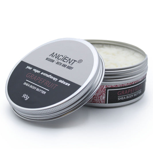 Natürliche Körperbutter mit Grapefruit & Shea – 90g für intensive Feuchtigkeit
