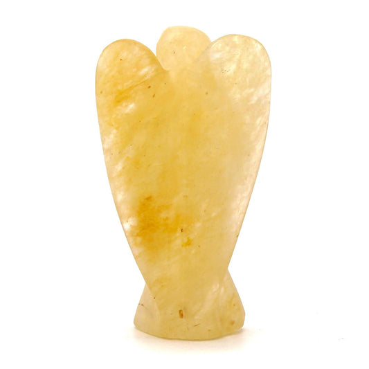 Handgeschnitzter Aventurin-Engel – Figur aus Edelstein für Harmonie