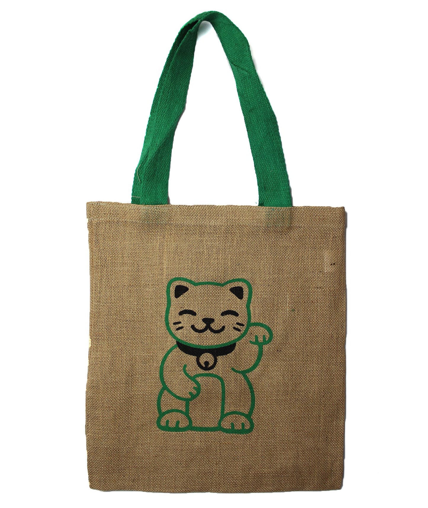 Jute Shopper 'Mystic Elephant' – Große Tragetasche mit Mandala-Motiv