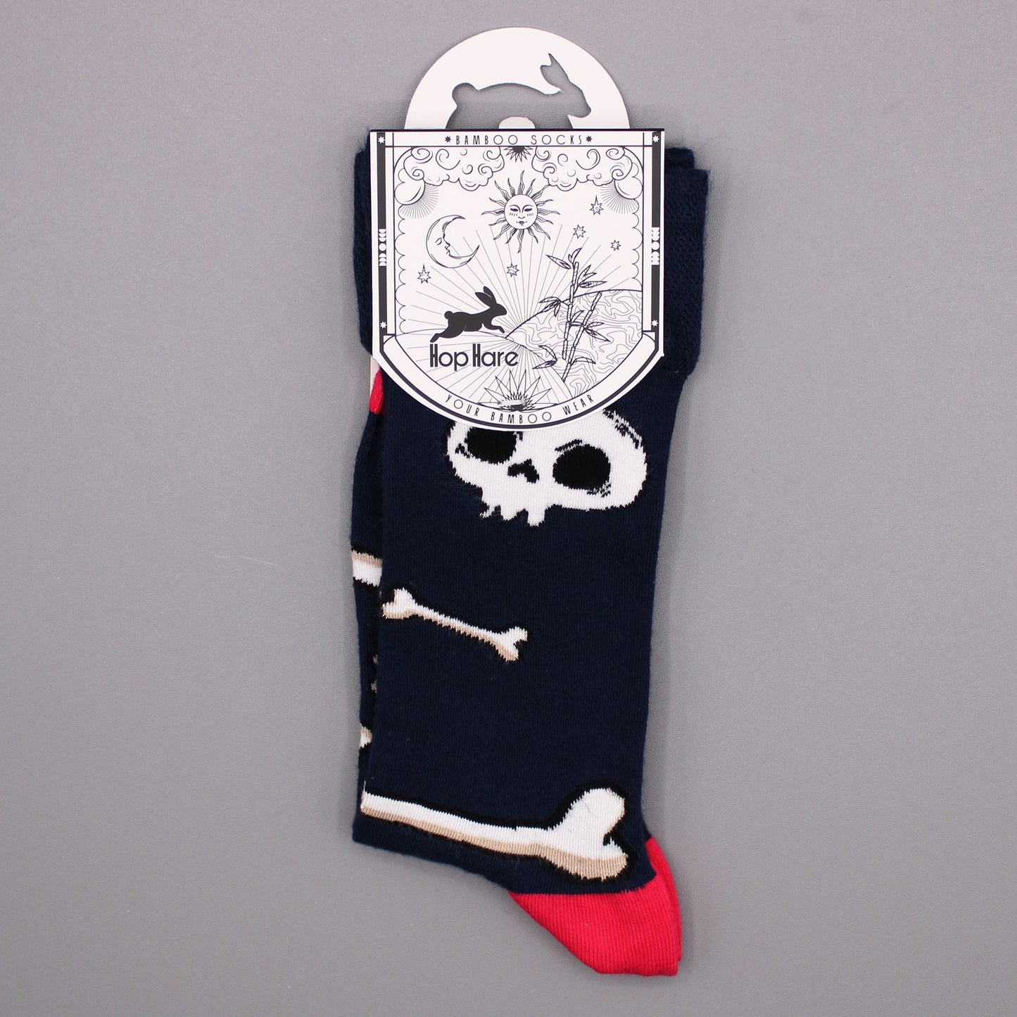 Herren Socken Skulls & Bones aus Bambus-Viskose - Größe 41-46