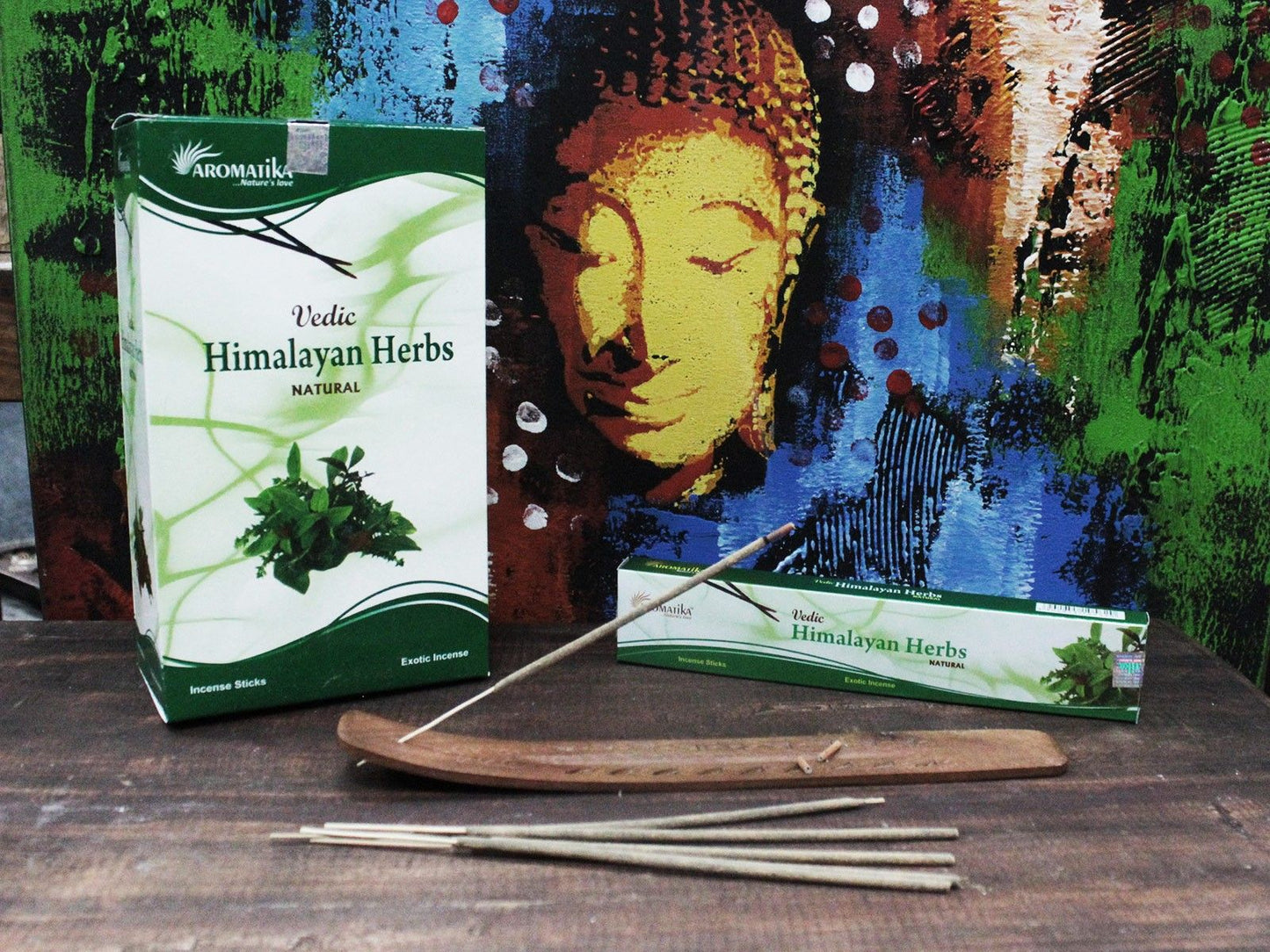 Masala-Räucherstäbchen mit Himalaya-Kräutern – 144 Stück im Set