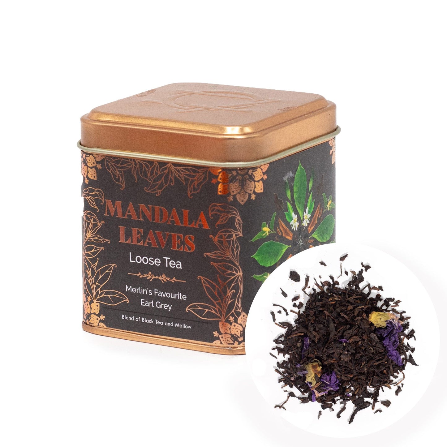 Earl Grey Tee mit Bergamotte & Malvenblüten – 50g