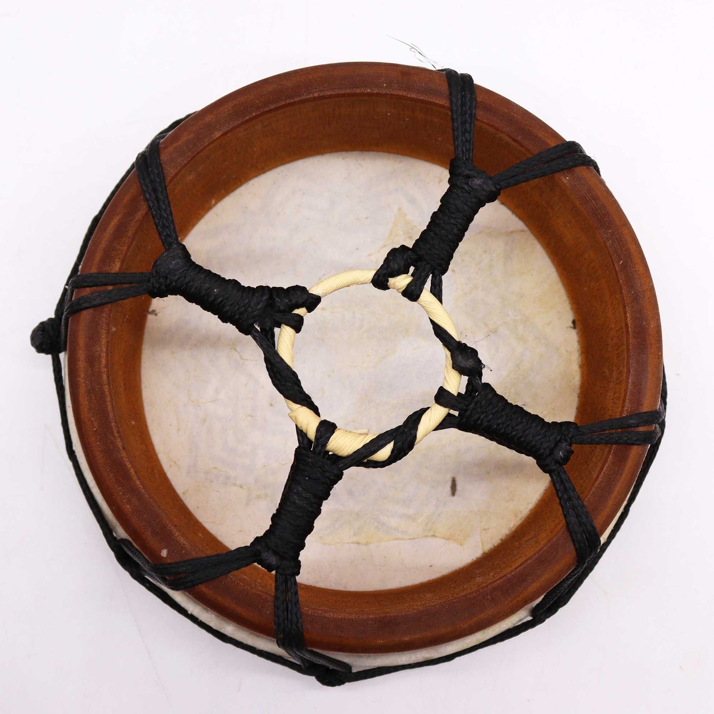 Handbemalte Schamanentrommel mit Mandala-Motiv – 20 cm inklusive Schlegel