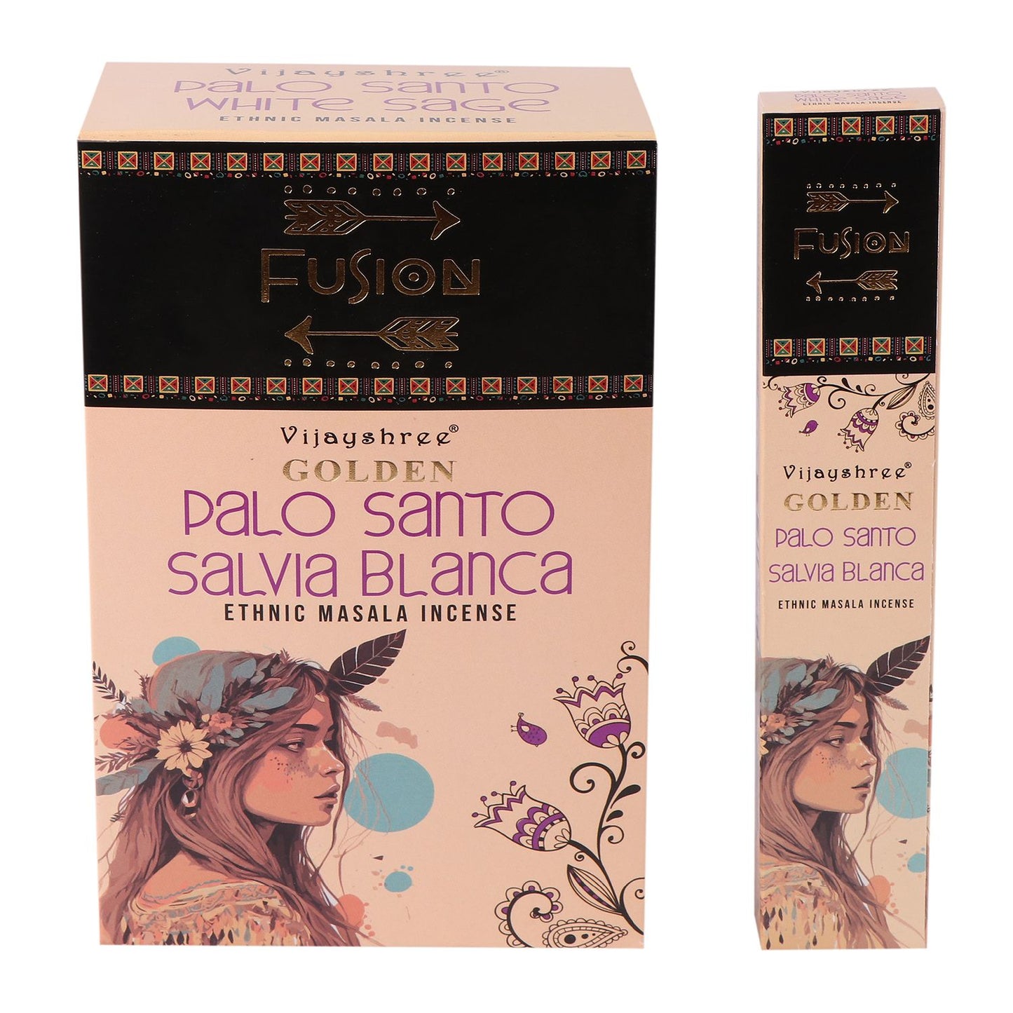 Harmonie-Duo: Räuchermischung mit Goldenem Palo Santo und Weißem Salbei (15g)