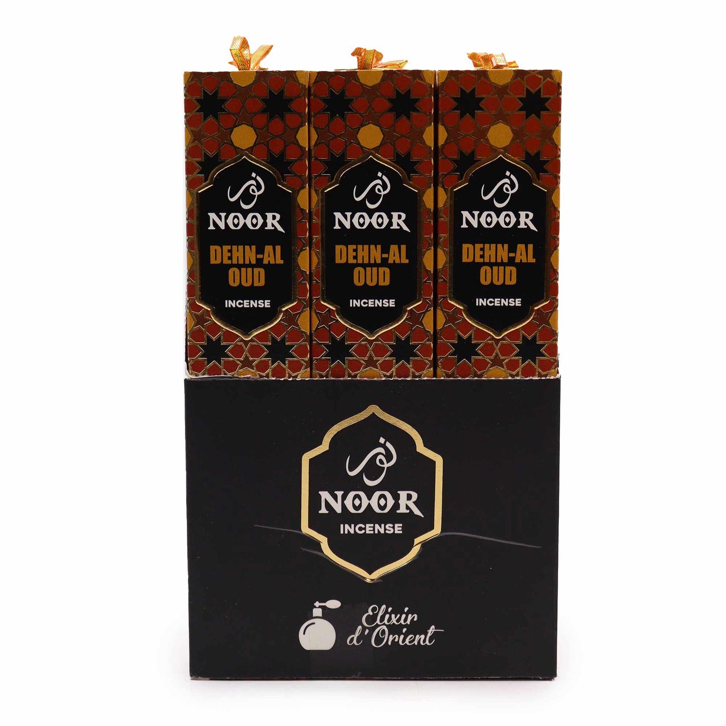 NOOR Dehn-Al Oud Räucherstäbchen – Reiner Oud-Duft aus Indien