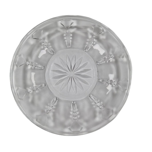 Glasschale für Ölbrenner - 12 cm Ersatzteil aus klarem Glas