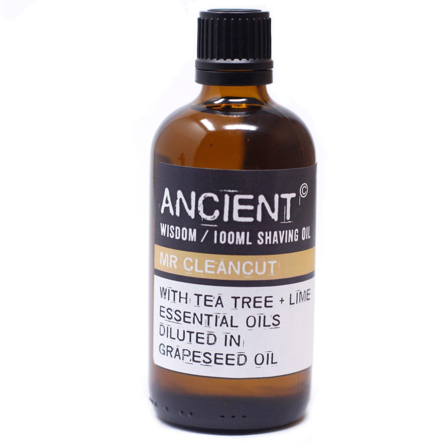 Rasieröl Teebaum, Limette & Pfefferminze – 100ml für eine gründliche & hautschonende Rasur