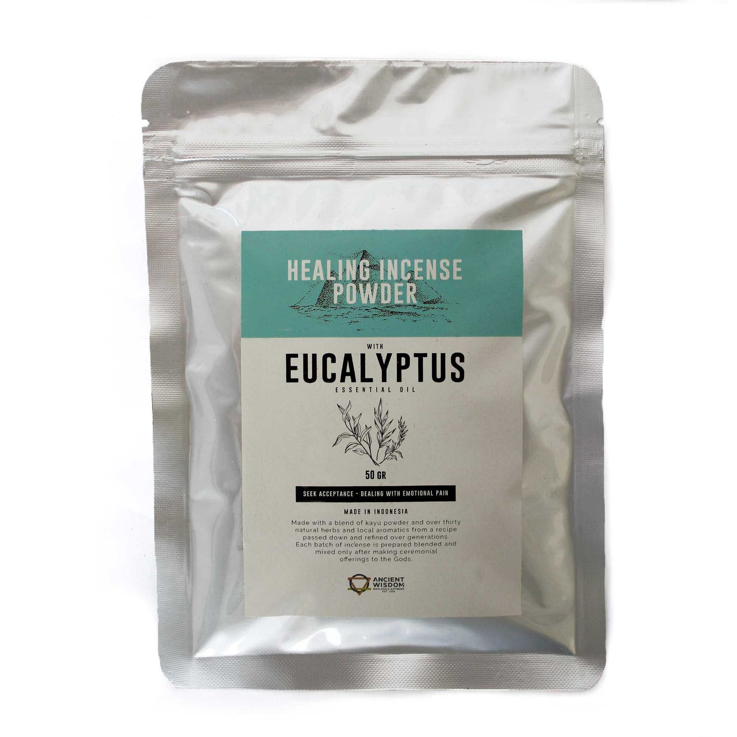 Weihrauchpulver Eukalyptus – 50g für reinigende Raumdüfte