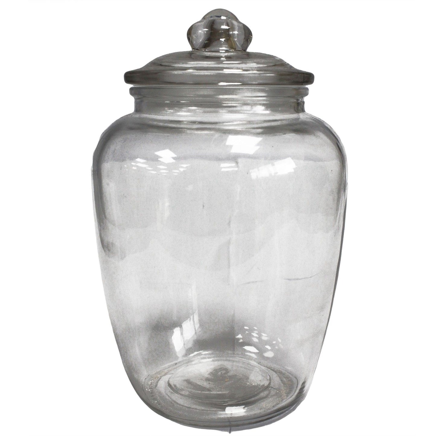 Großer Glasbehälter mit Deckel Klassik - 15 x 24,5 cm