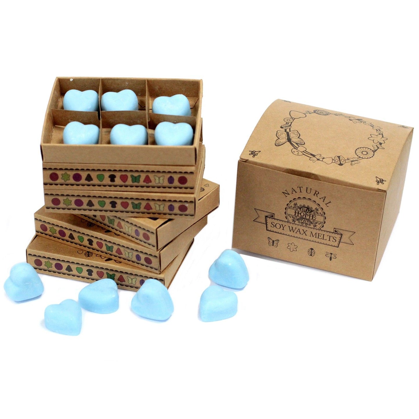 Geschenkset Duftwachs Dewberry - 6 Stück in Geschenkbox