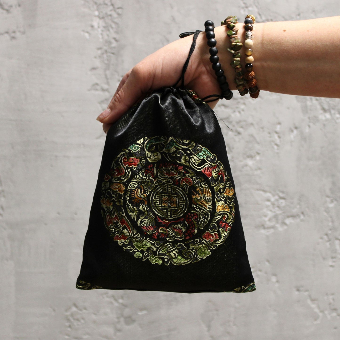 Yoga Om Klangschalen-Set aus Messing – Komplettset mit Zubehör für Meditation