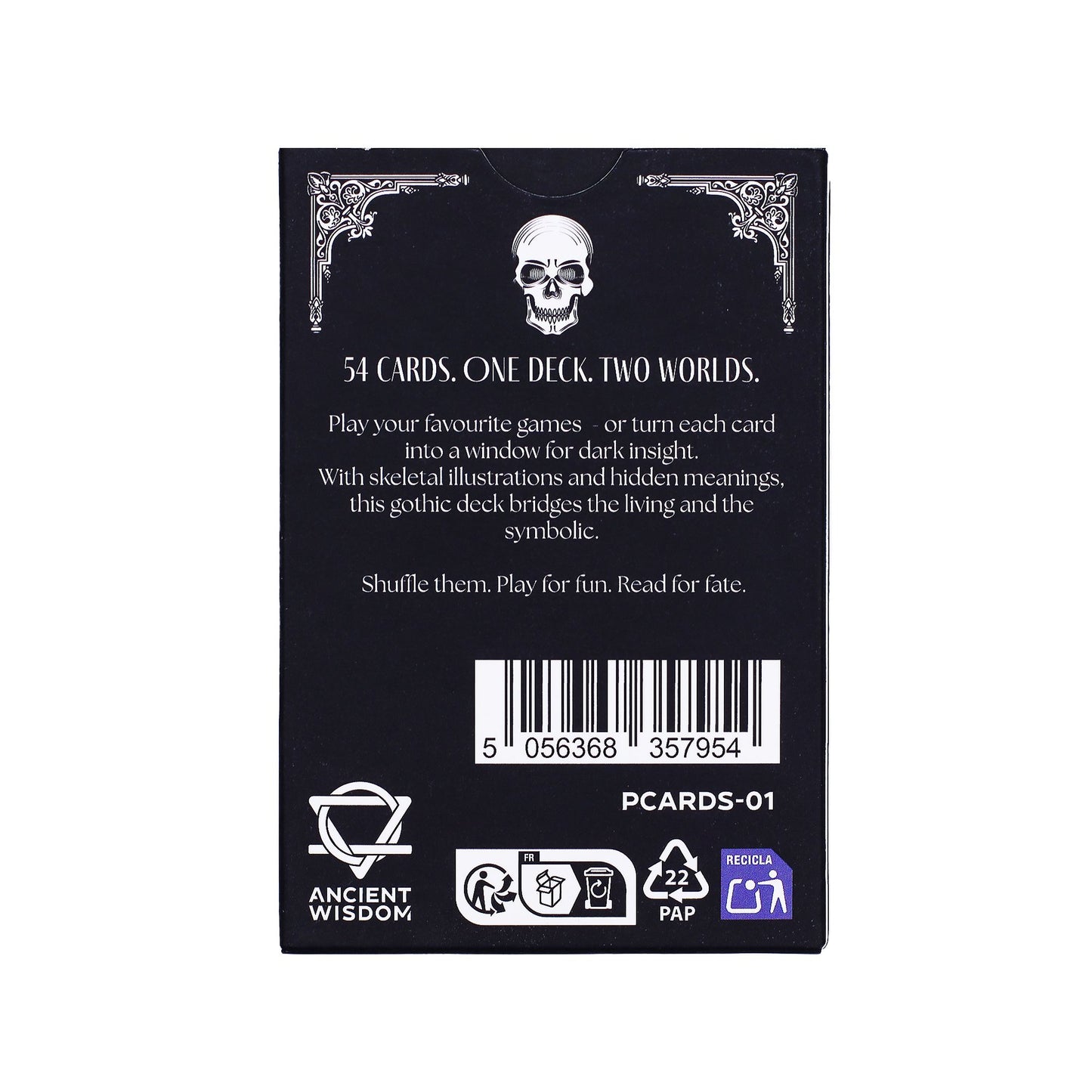 Memento Mori – Gotisches Spiel- & Orakelkarten-Set