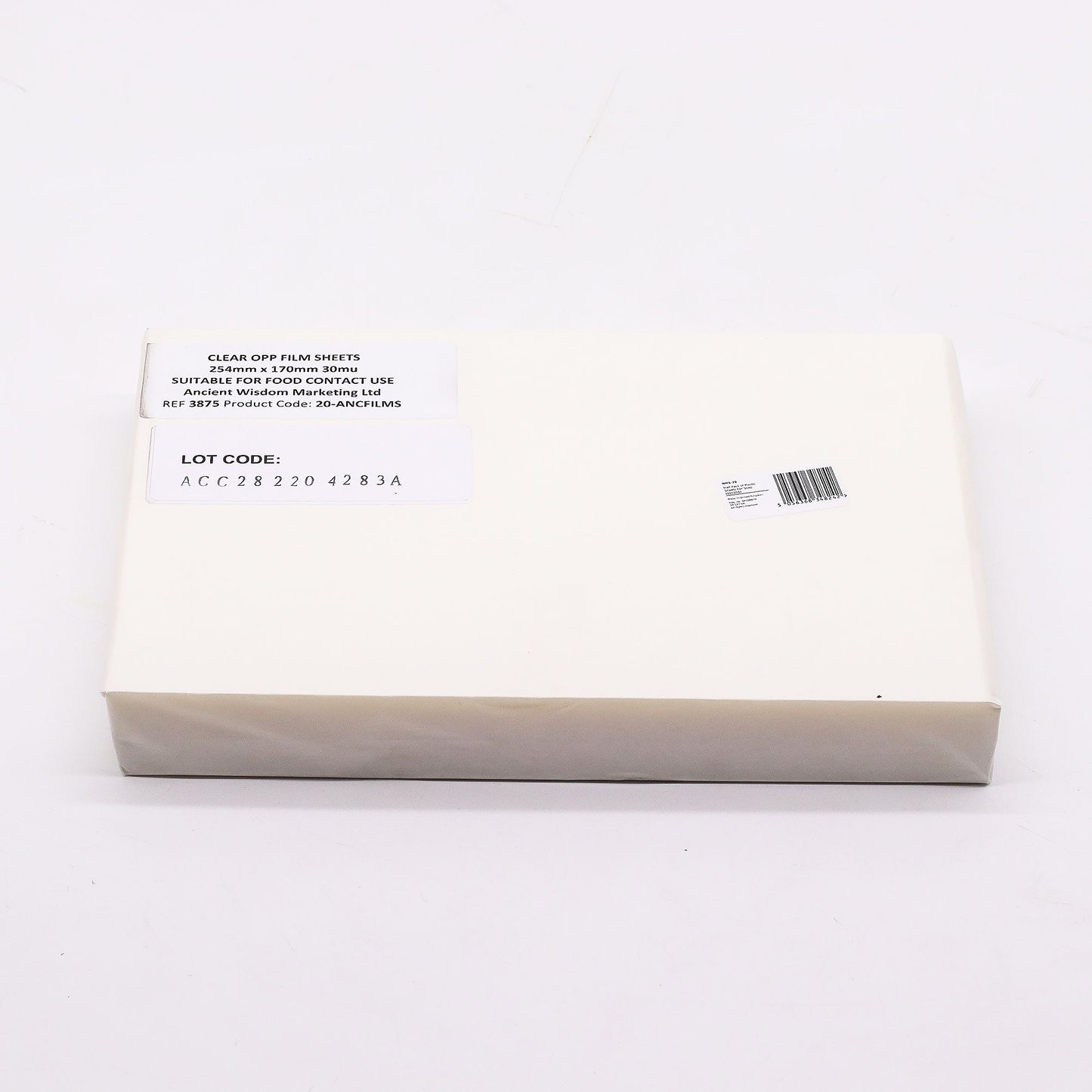 Kristallklare Schutzfolien für Seifen (800-1000 Blatt) – Hygienische Verpackung