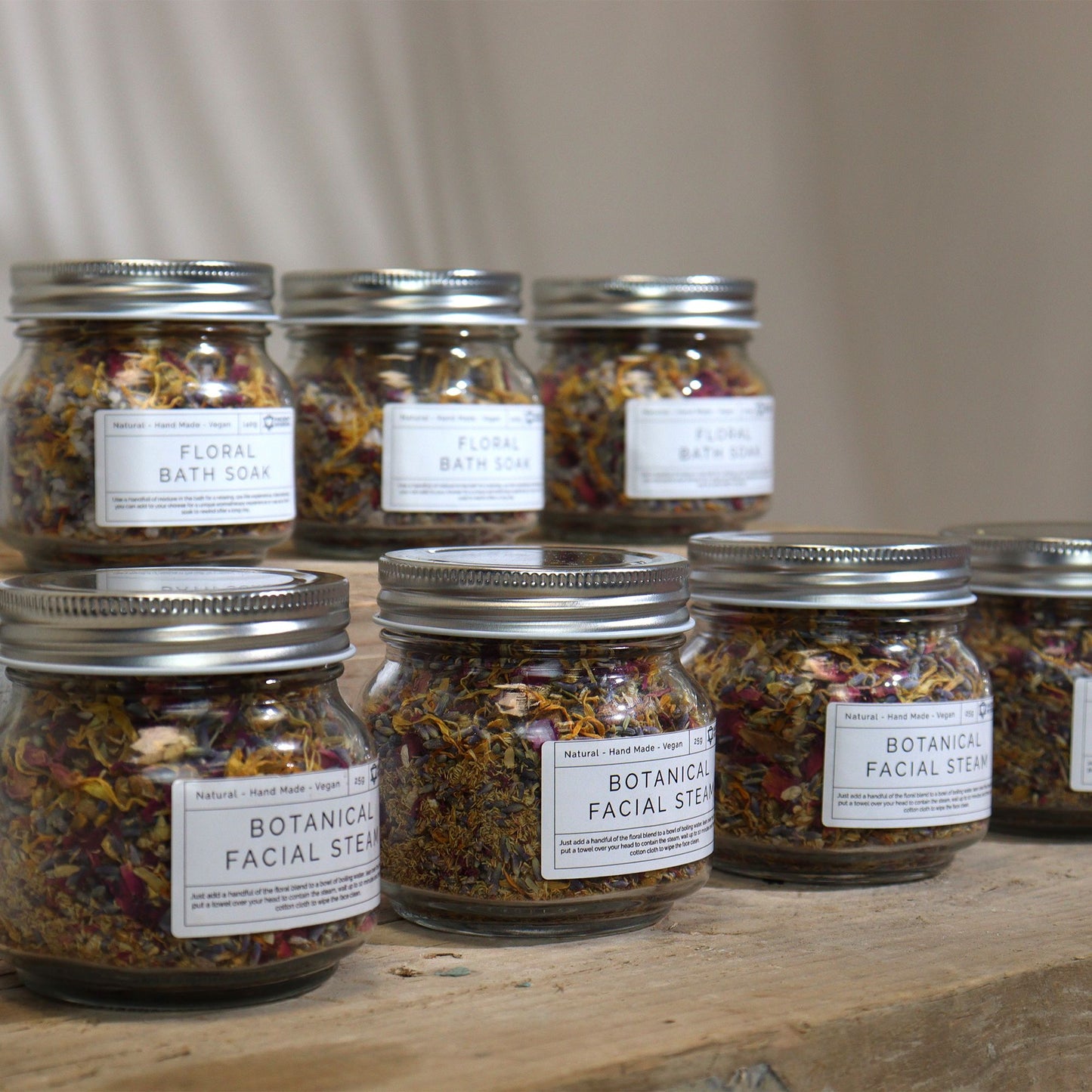 Natürliches Blütenbad-Salz – 140 g für ein sinnliches Wellness-Erlebnis