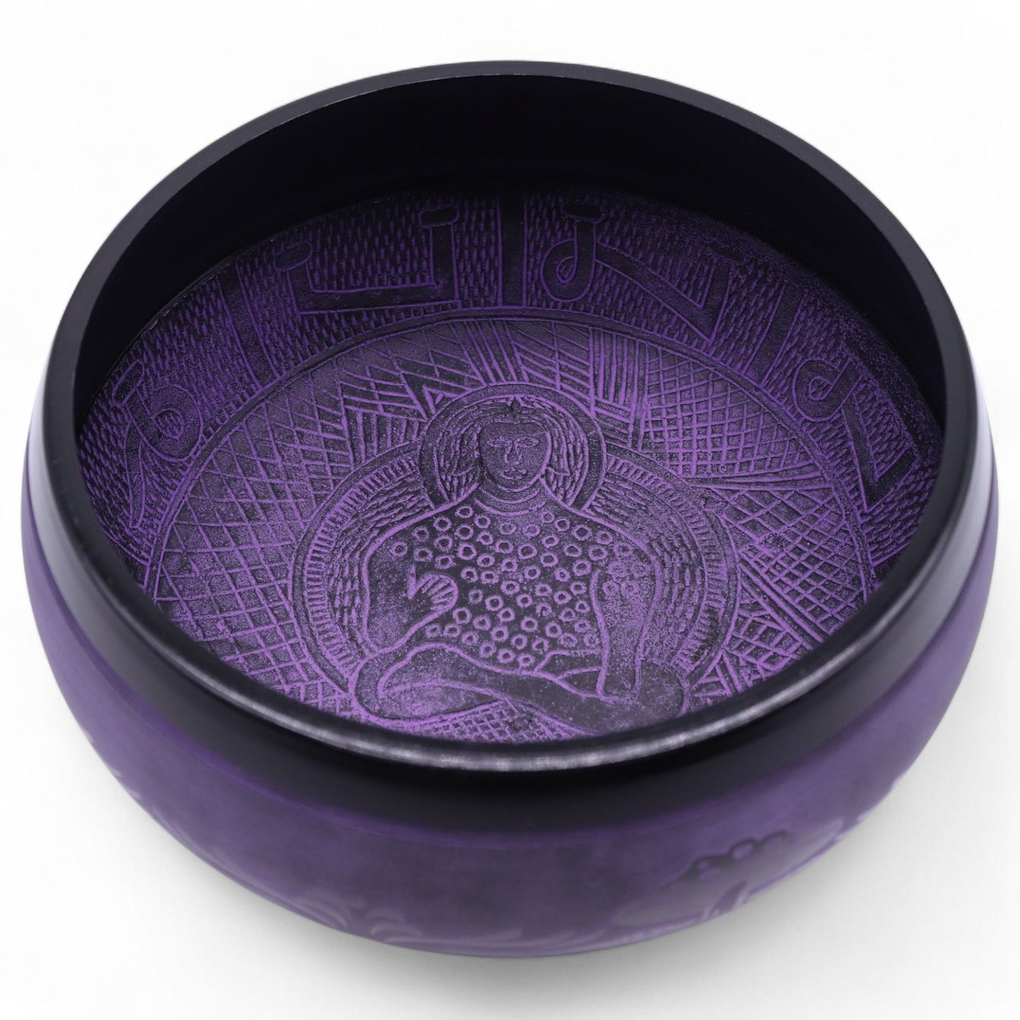 Pilz-Klangschale 'Purple Haze' – Extra lauter Ton in intensivem Purpur