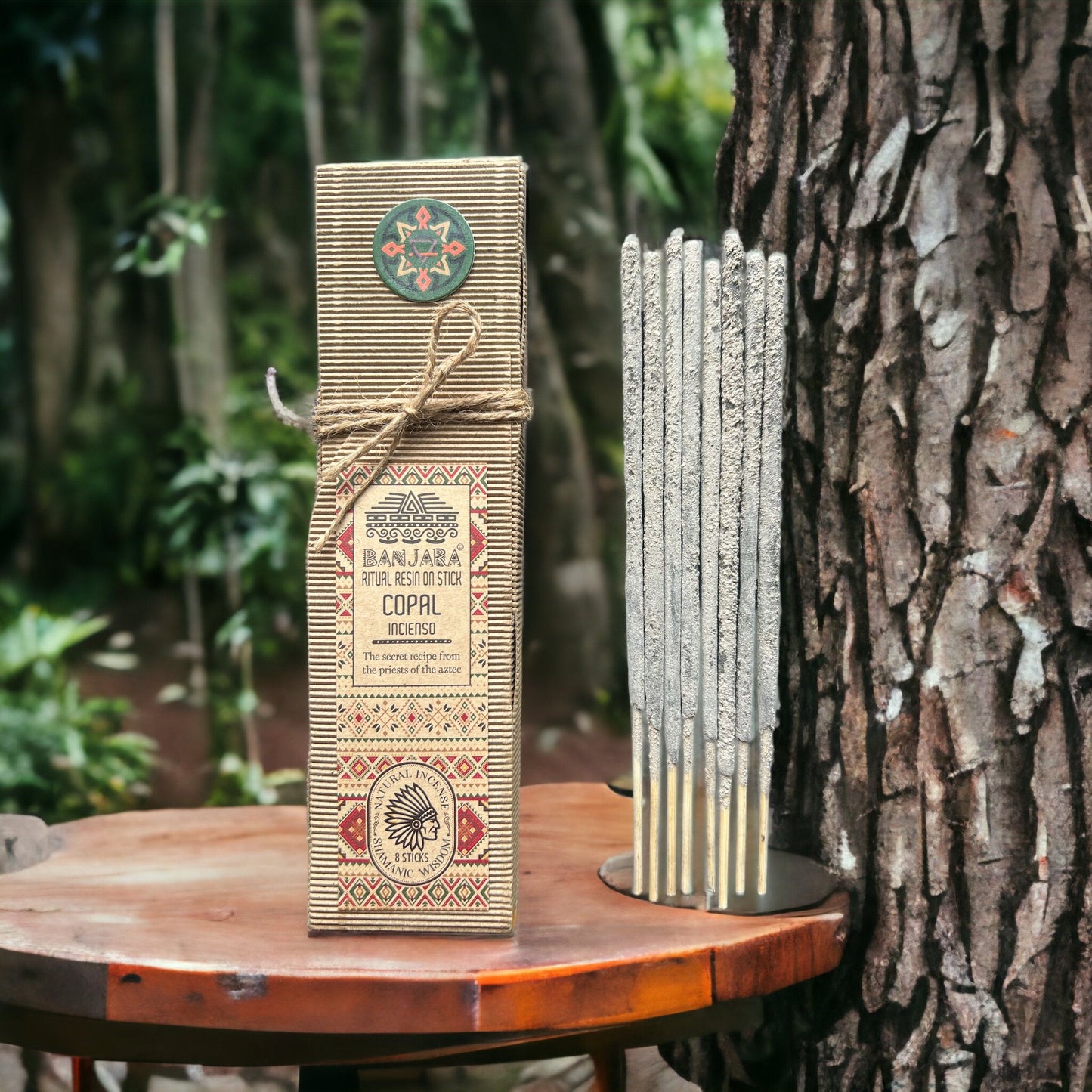 Ritualharz-Stäbchen Set Nr. 2 – 6 Aromen, je 8 Stäbchen