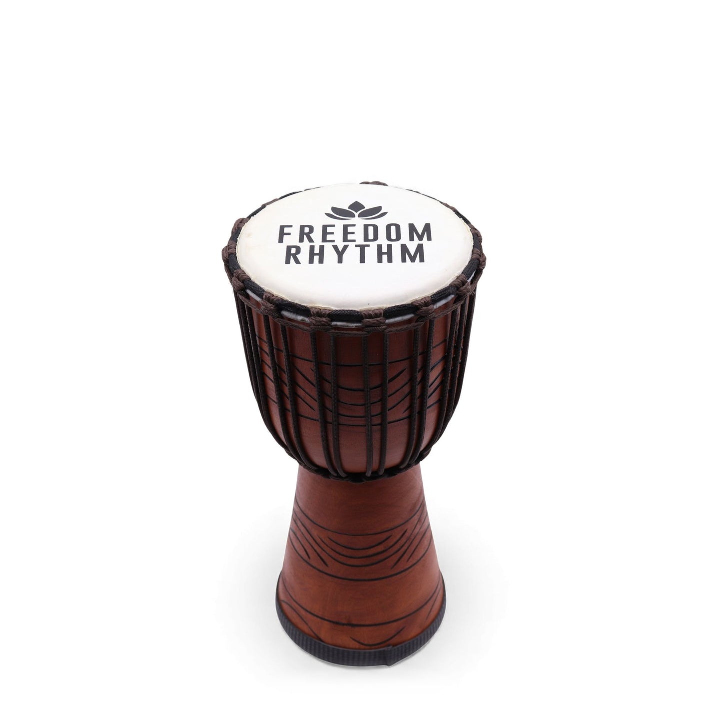 Freedom Rhythm Djembe - Medium Größe für klare, hohe Töne