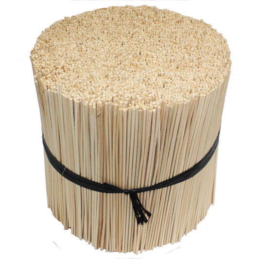 Natürliche Rattan-Duftstäbchen 25cm – Großes Diffusor-Set mit 2,5kg (ca. 200 Stück)