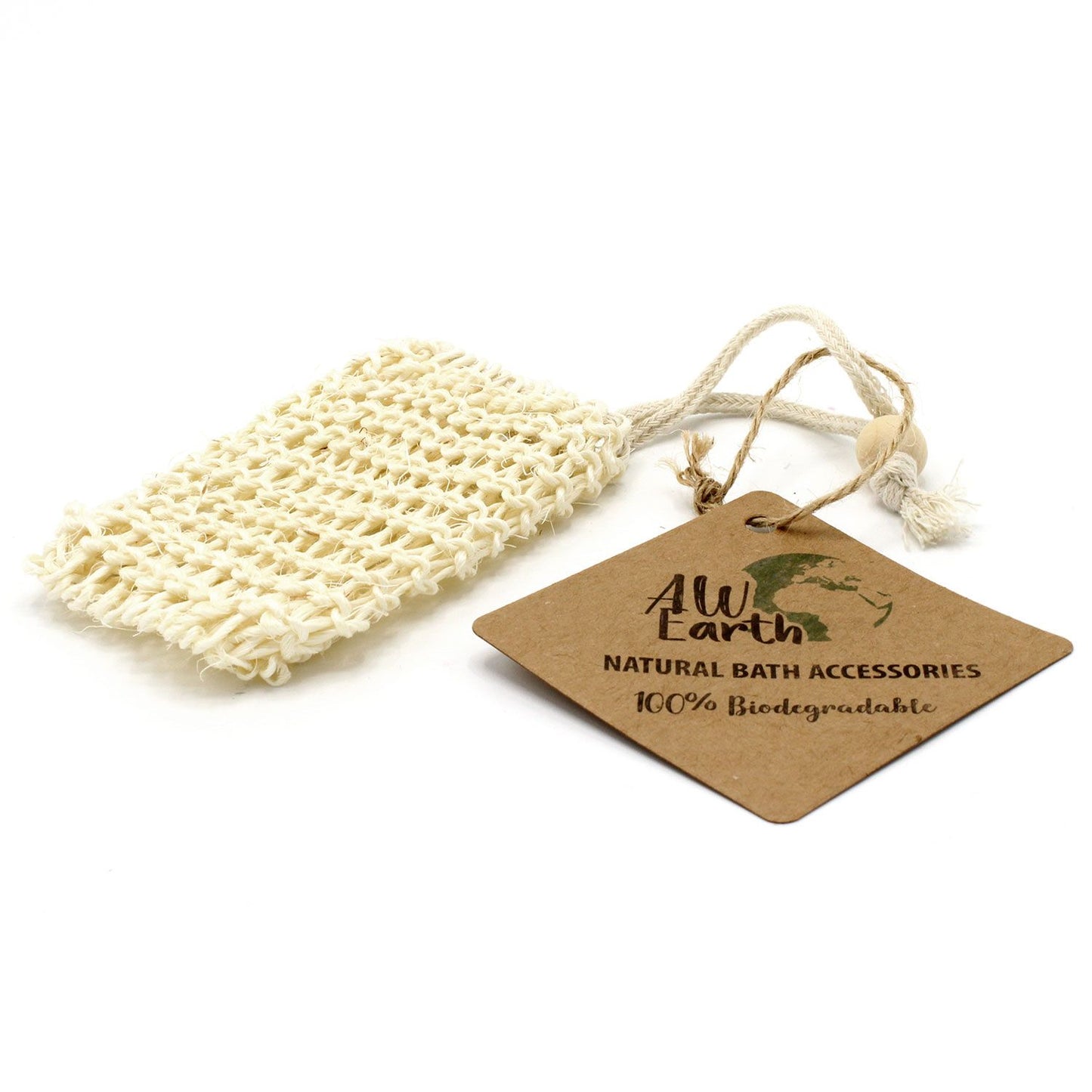 Sisal-Peelingbeutel für natürliche Hautpflege