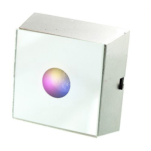 LED-Präsentationsständer für Kristalle – Quadratische Lichtbox